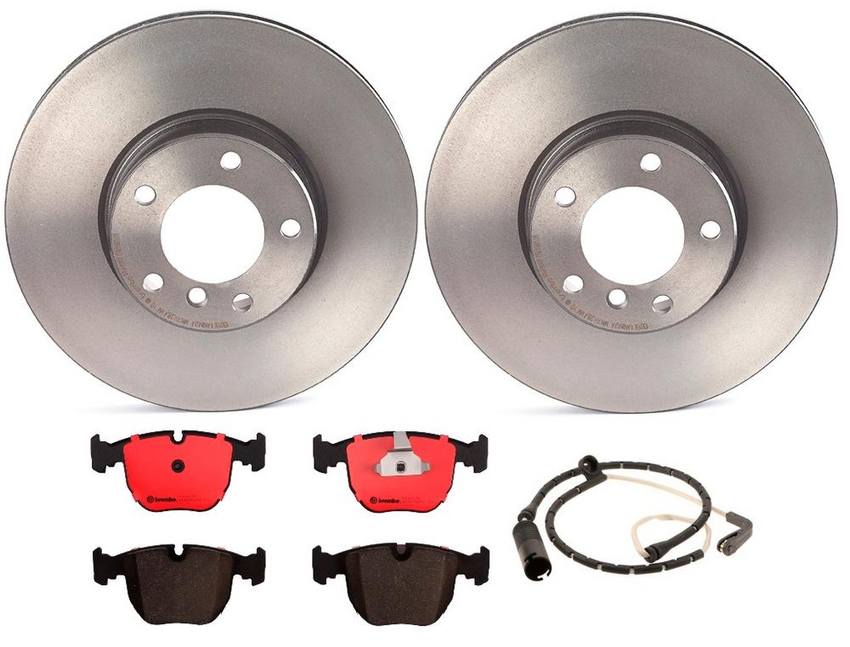 BMW Brembo Brake Kit - Pads and Rotors Front (324mm) (Ceramic) 34116767059 - Brembo 1535310KIT